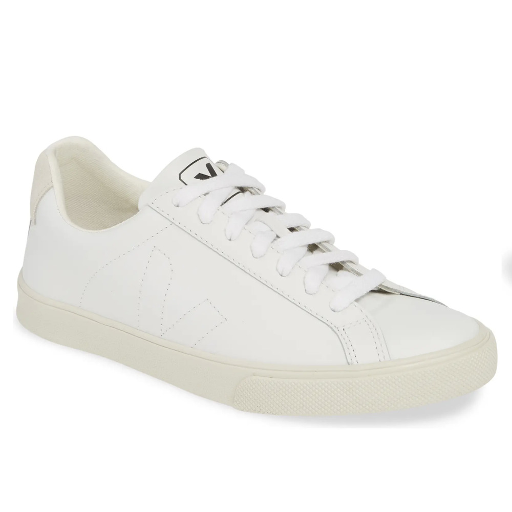 Veja Esplar Sneaker Extra White Leather Brazilian Everyday Recycle Size 7 EU 38